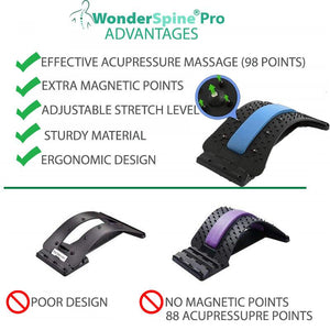 WonderSpine®Pro Orthopedic Back & Sciatica Nerve Stretcher - WonderspinePro